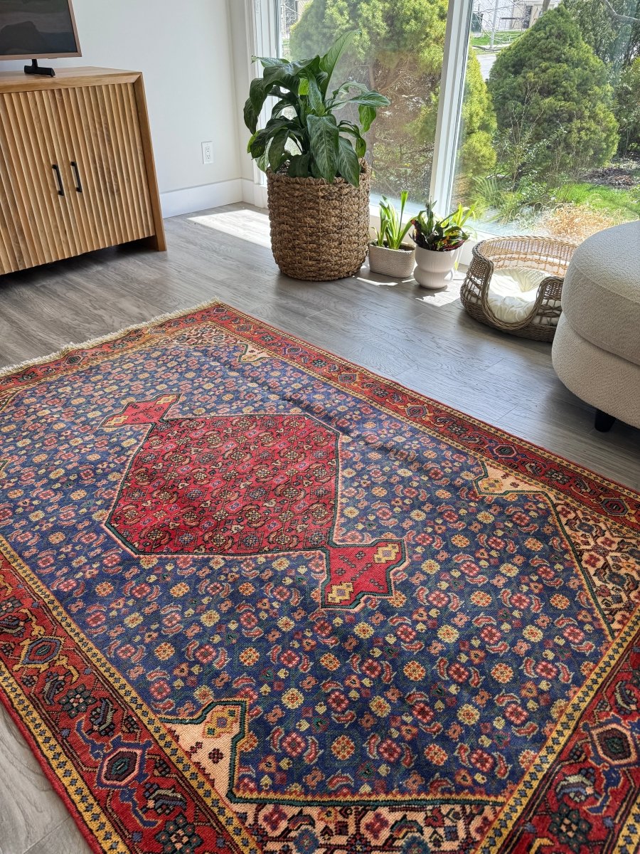 Persian Ardabil Rug | 4' 7" x 6' 7" - Rug the Rock