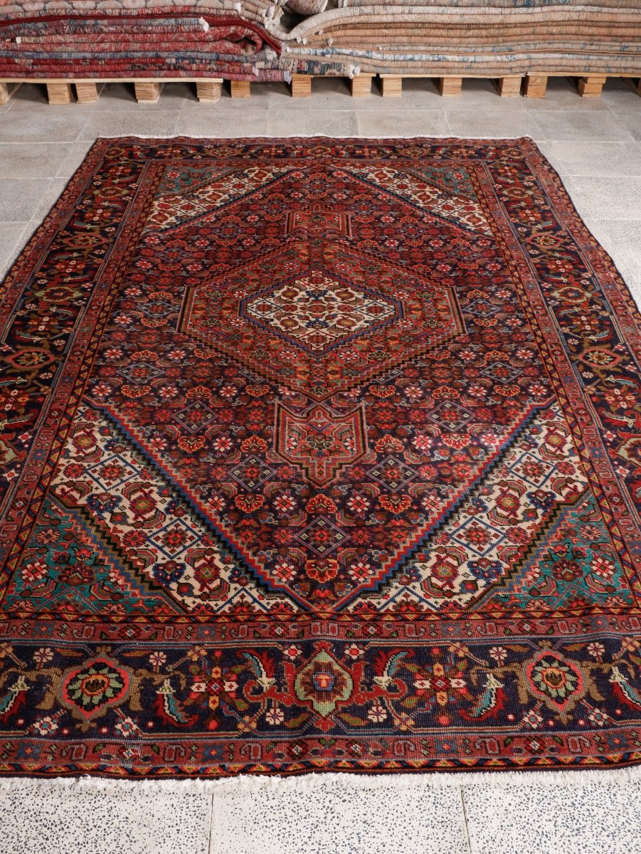 Persian Ardabil Rug | 6' 4” x 9' 10" - Rug the Rock - 