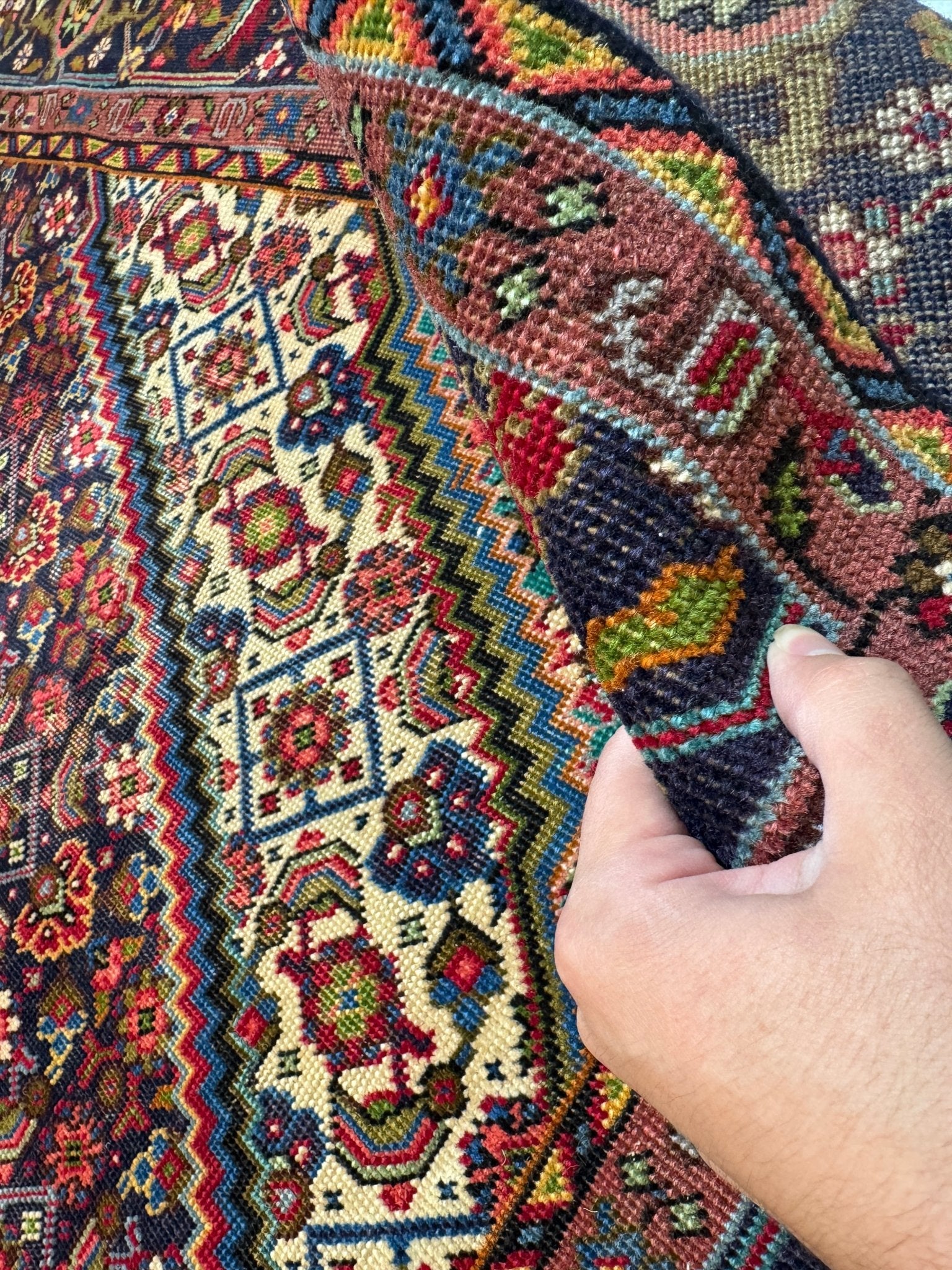 Persian Ardabil Rug | 6' 4” x 9' 10" - Rug the Rock - 