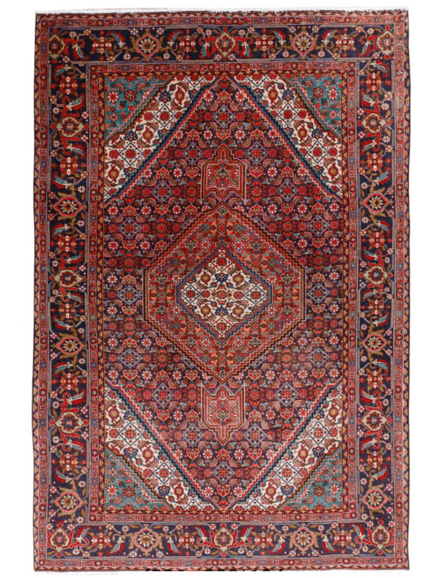 Persian Ardabil Rug | 6' 4” x 9' 10" - Rug the Rock - 