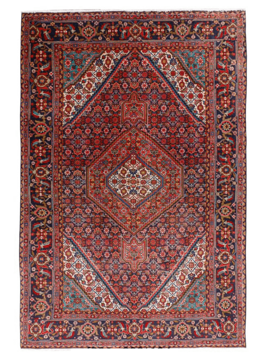 Persian Ardabil Rug | 6' 4” x 9' 10" - Rug the Rock - 