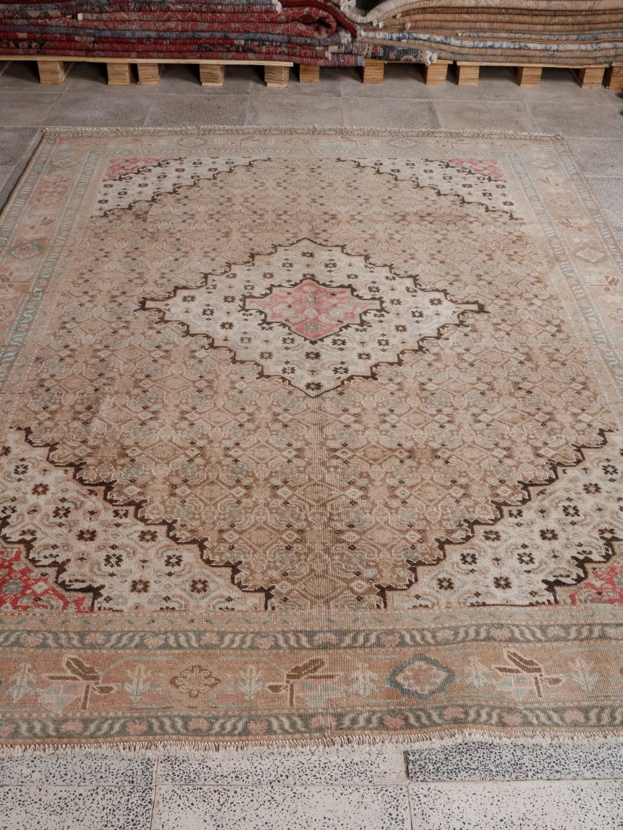 Persian Ardabil Rug | 6' 6” x 8' 11" - Rug the Rock - 