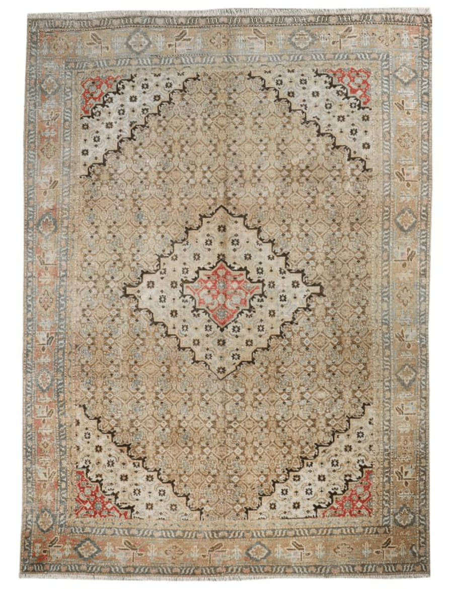 Persian Ardabil Rug | 6' 6” x 8' 11" - Rug the Rock - 