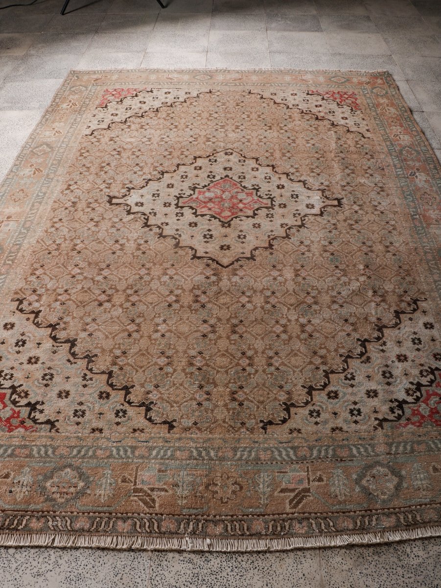 Persian Ardabil Rug | 6' 6” x 8' 11" - Rug the Rock - 