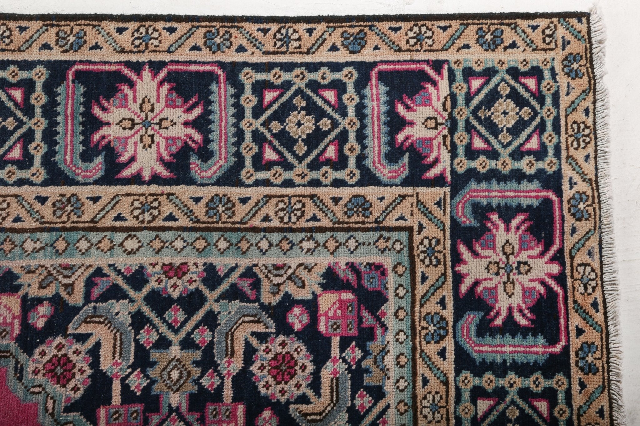 Persian Ardabil Rug | 7' 10" x 9' 3" - Rug the Rock - 