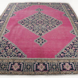 Persian Ardabil Rug | 7' 10" x 9' 3" - Rug the Rock - 