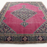 Persian Ardabil Rug | 7' 10" x 9' 3" - Rug the Rock - 