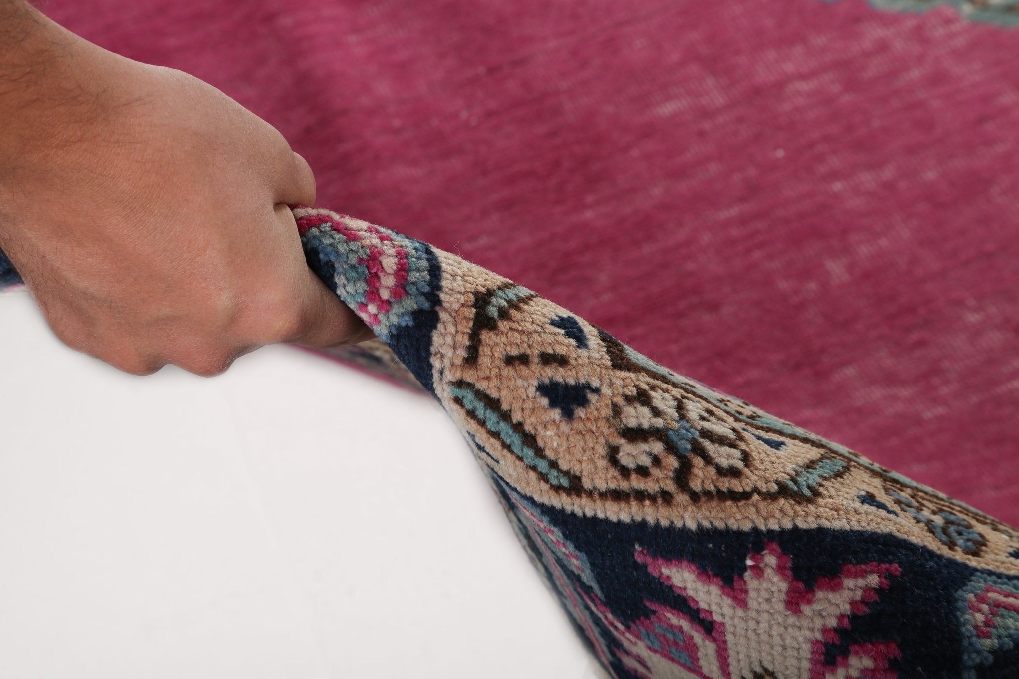 Persian Ardabil Rug | 7' 10" x 9' 3" - Rug the Rock - 