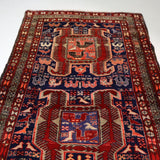 Persian Ardabil Runner Rug | 3' 7" x 9' 10" - Rug the Rock - 