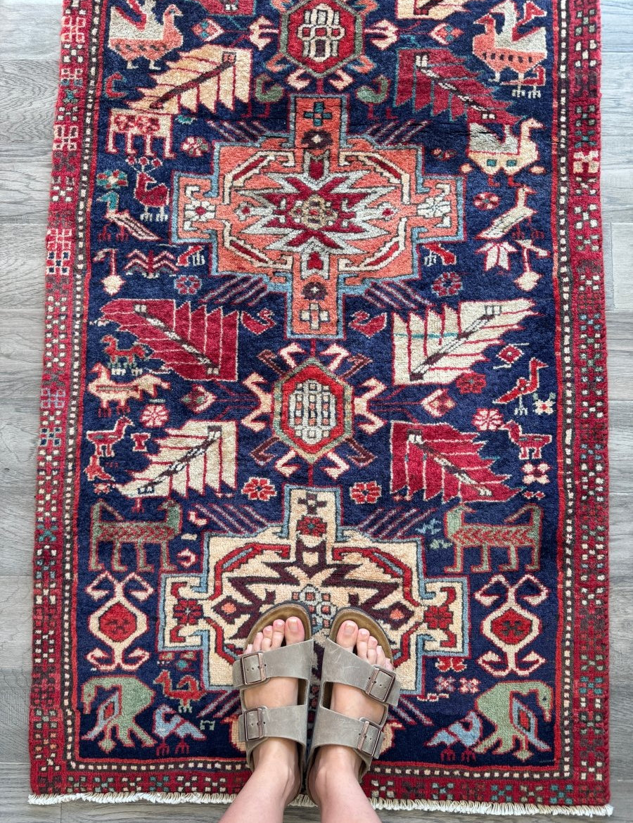 Persian Azerbaijan Runner Rug | 2' 6" x 9' 1" - Rug the Rock - Ardabil Rugsavailable rugsPersian Rug