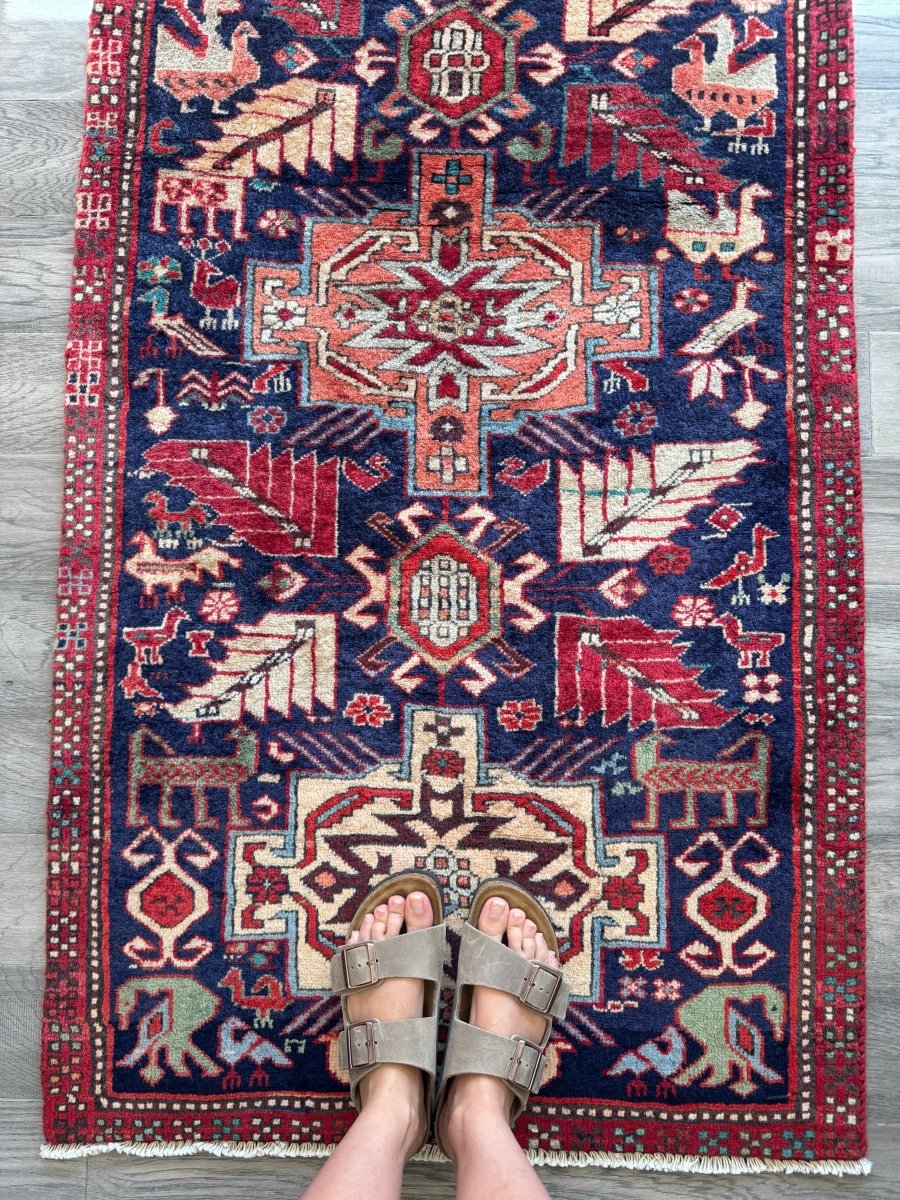 Persian Azerbaijan Runner Rug | 2' 6" x 9' 1" - Rug the Rock - Ardabil Rugsavailable rugsPersian Rug