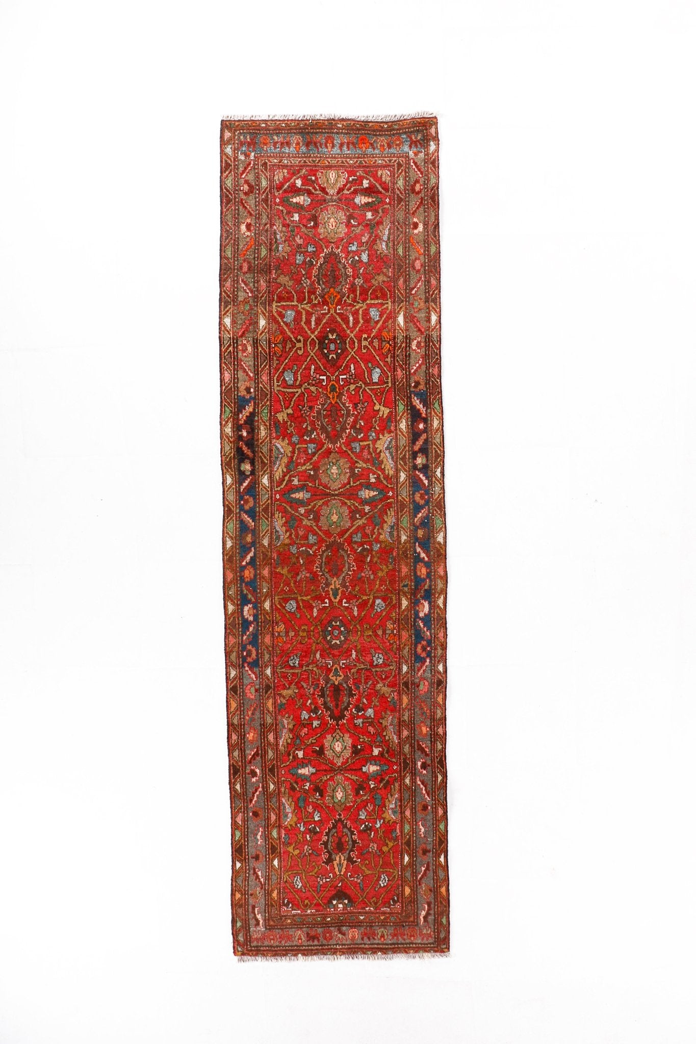 Persian Azerbaijan Runner Rug | 2' 7" x 10' 4" - Rug the Rock - 