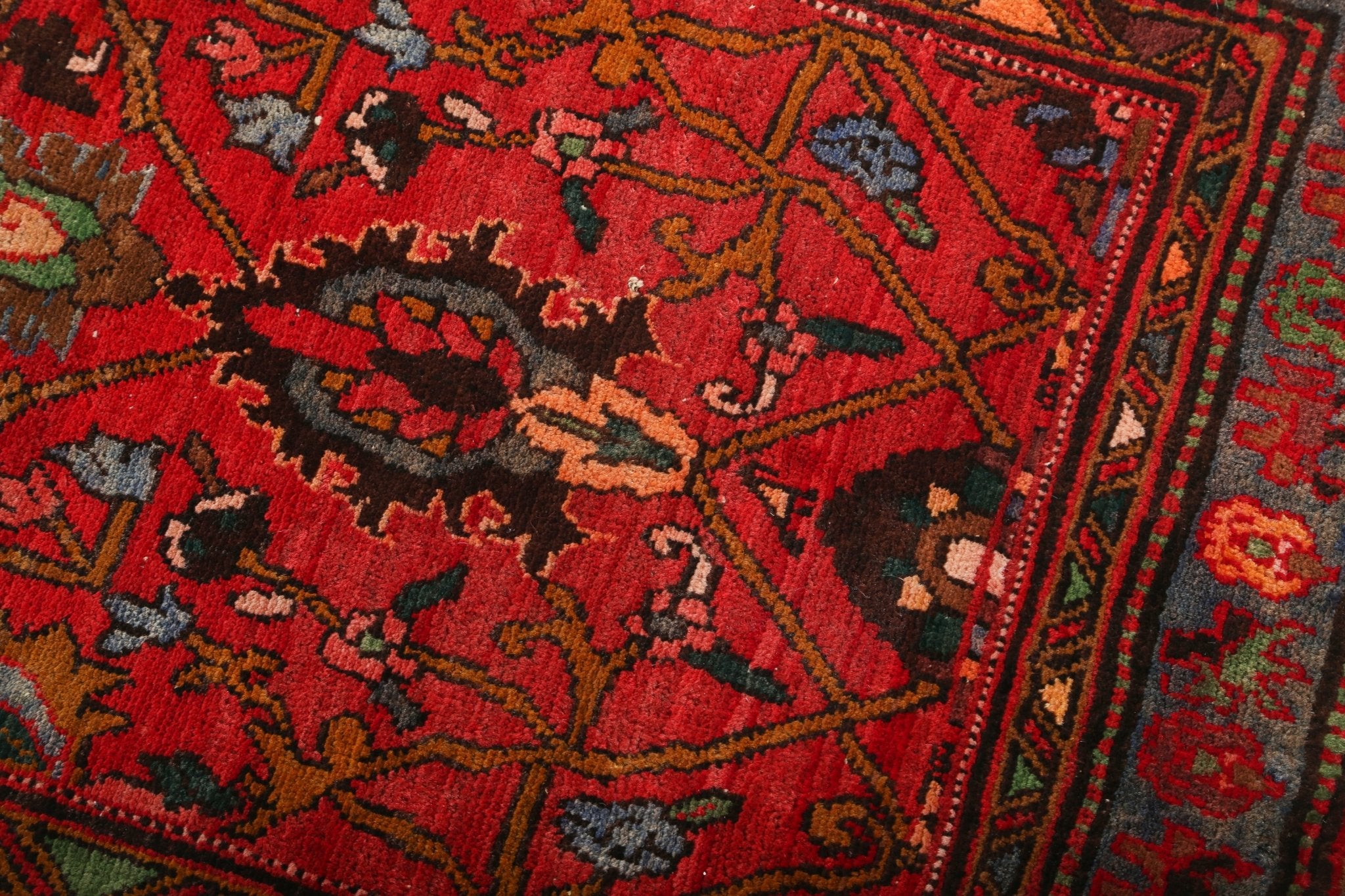 Persian Azerbaijan Runner Rug | 2' 7" x 10' 4" - Rug the Rock - 