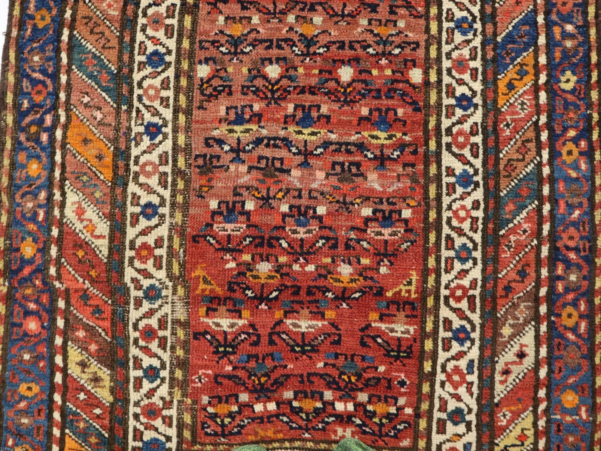 Persian Azerbaijan Runner Rug | 3' 1" x 9' 6" - Rug the Rock - multicolor colorRunner Rugyellow color