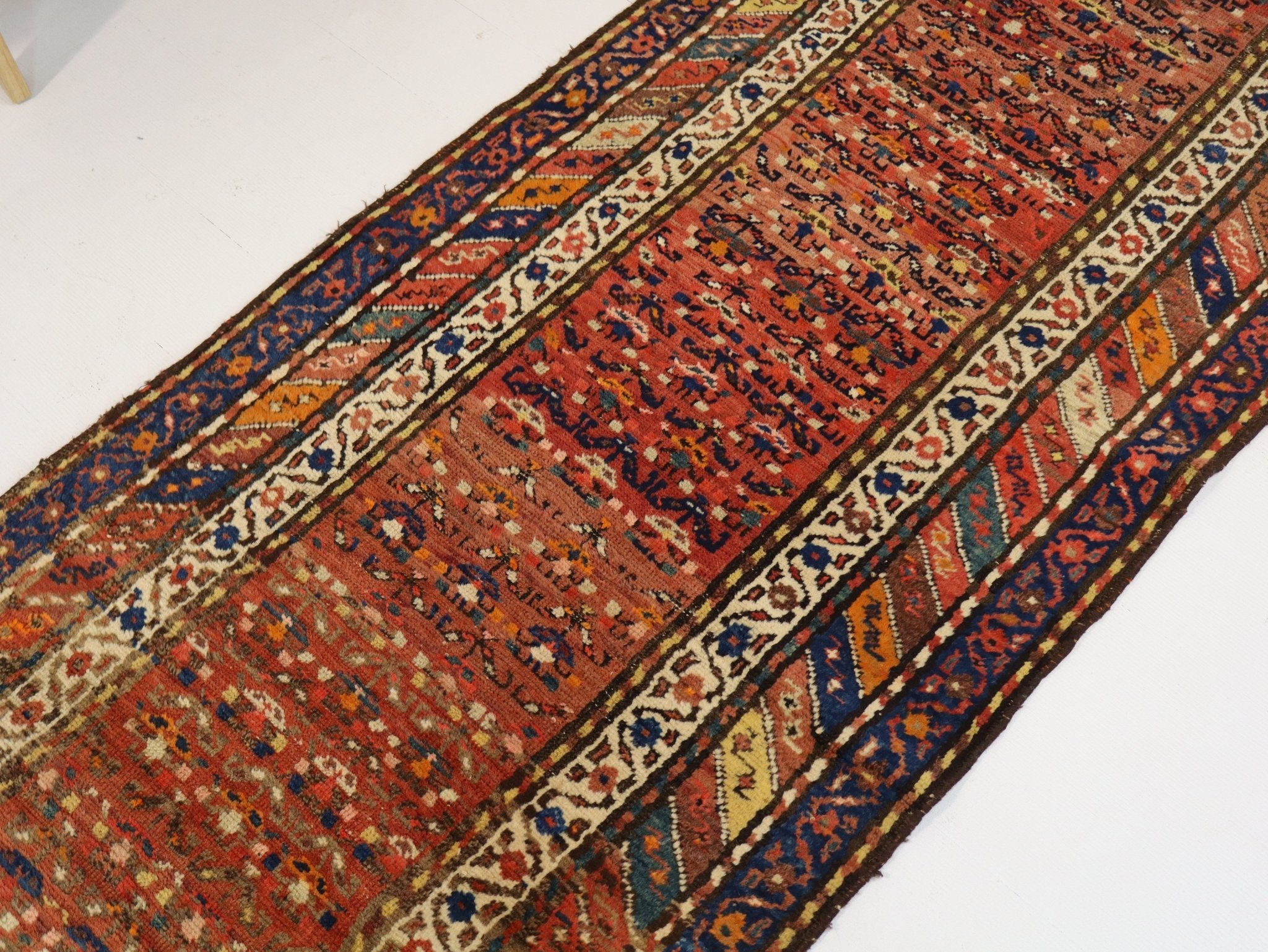 Persian Azerbaijan Runner Rug | 3' 1" x 9' 6" - Rug the Rock - multicolor colorRunner Rugyellow color