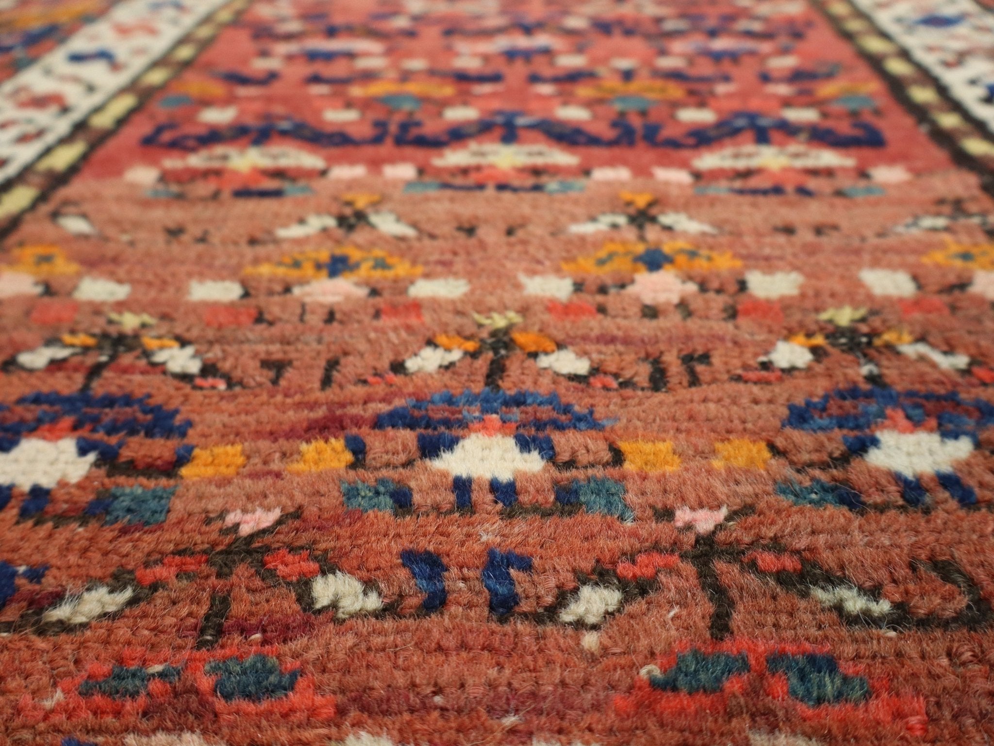 Persian Azerbaijan Runner Rug | 3' 1" x 9' 6" - Rug the Rock - multicolor colorRunner Rugyellow color
