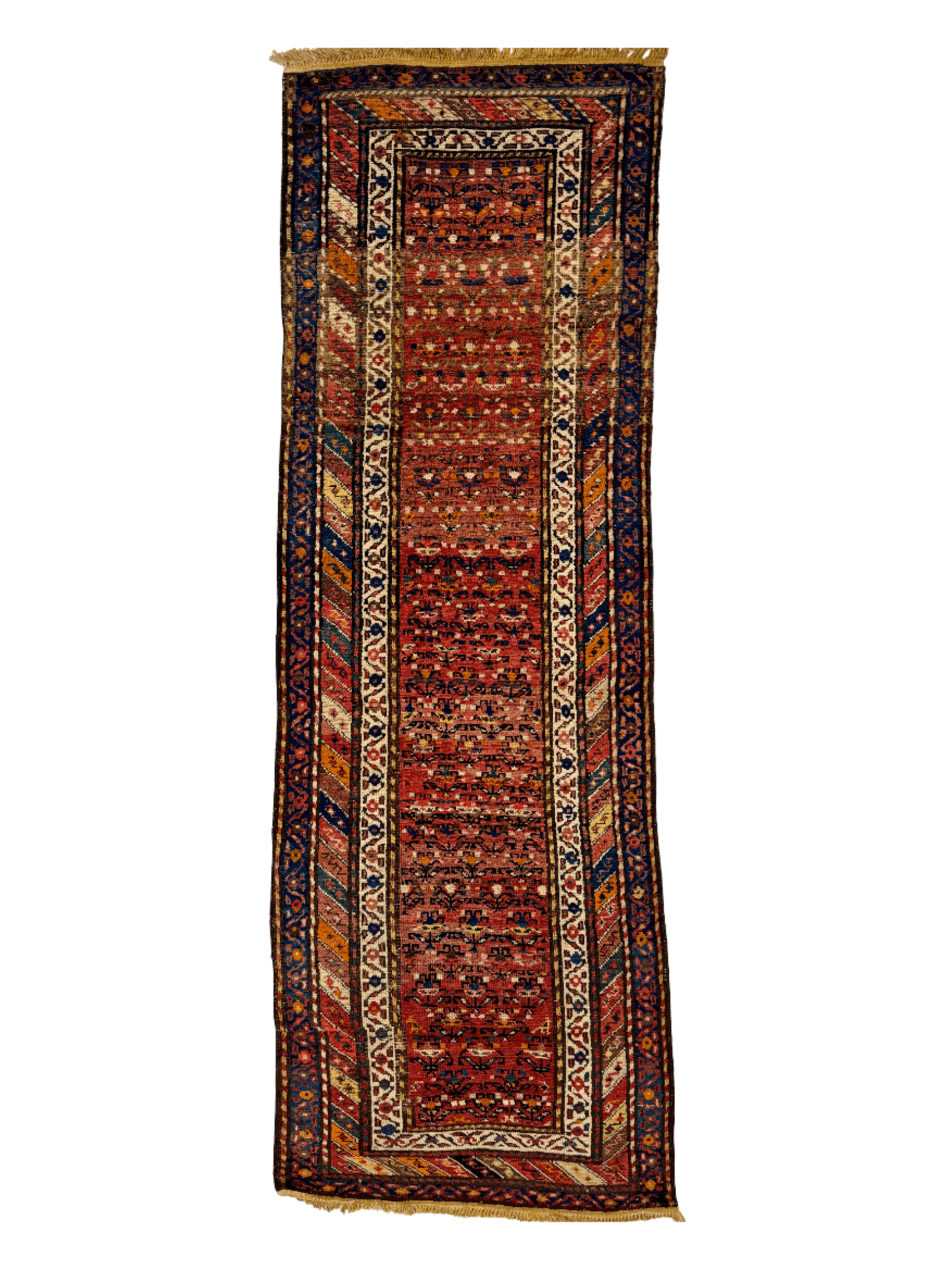 Persian Azerbaijan Runner Rug | 3' 1" x 9' 6" - Rug the Rock - multicolor colorRunner Rugyellow color
