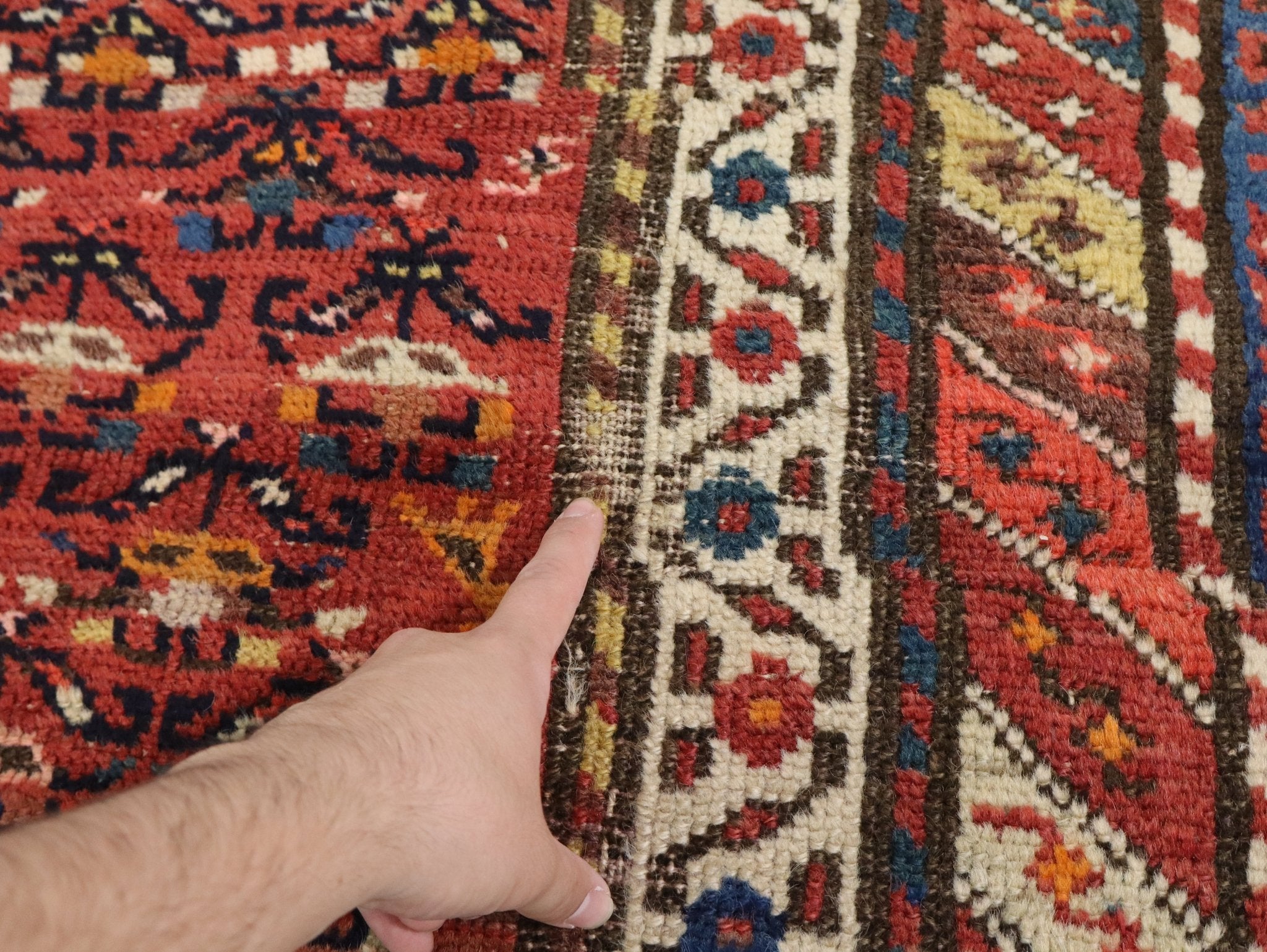 Persian Azerbaijan Runner Rug | 3' 1" x 9' 6" - Rug the Rock - multicolor colorRunner Rugyellow color