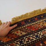 Persian Azerbaijan Runner Rug | 3' 1" x 9' 6" - Rug the Rock - multicolor colorRunner Rugyellow color