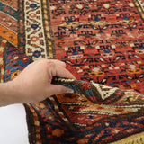 Persian Azerbaijan Runner Rug | 3' 1" x 9' 6" - Rug the Rock - multicolor colorRunner Rugyellow color