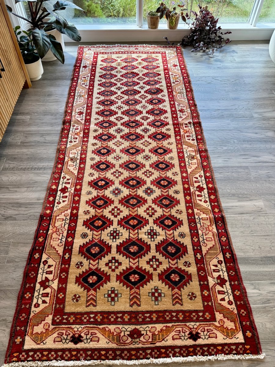 Persian Azerbaijan Runner Rug | 3' 10" x 9' 3" - Rug the Rock - available rugsPersian RugRunner Rug