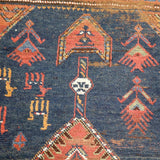 Persian Azerbaijani Rug | 3' 9" x 11' - Rug the Rock - multicolor colorRunner Rugyellow color