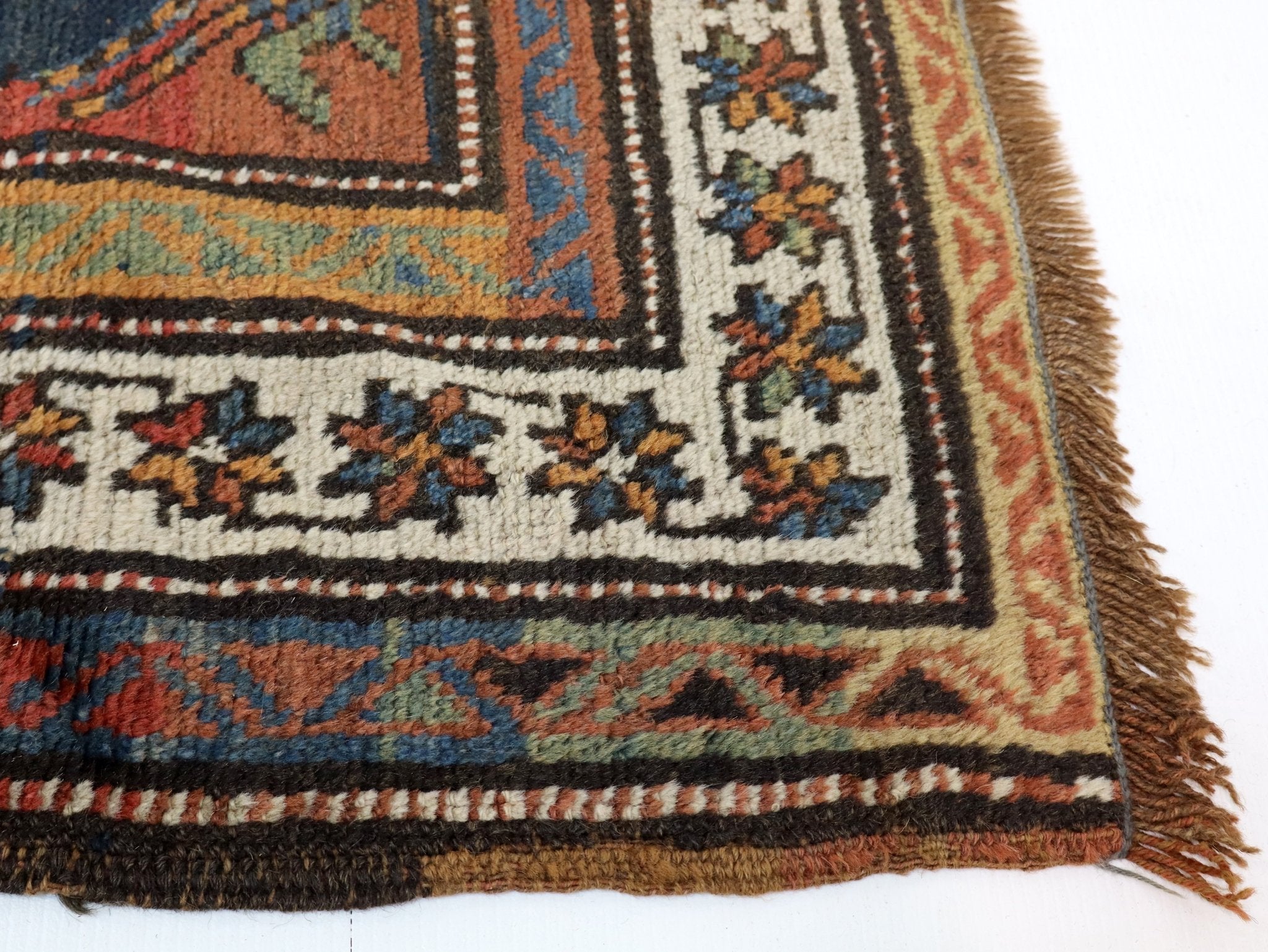 Persian Azerbaijani Rug | 3' 9" x 11' - Rug the Rock - multicolor colorRunner Rugyellow color