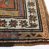 Persian Azerbaijani Rug | 3' 9" x 11' - Rug the Rock - multicolor colorRunner Rugyellow color