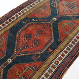 Persian Azerbaijani Rug | 3' 9" x 11' - Rug the Rock - multicolor colorRunner Rugyellow color