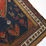 Persian Azerbaijani Rug | 3' 9" x 11' - Rug the Rock - multicolor colorRunner Rugyellow color