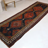 Persian Azerbaijani Rug | 3' 9" x 11' - Rug the Rock - multicolor colorRunner Rugyellow color