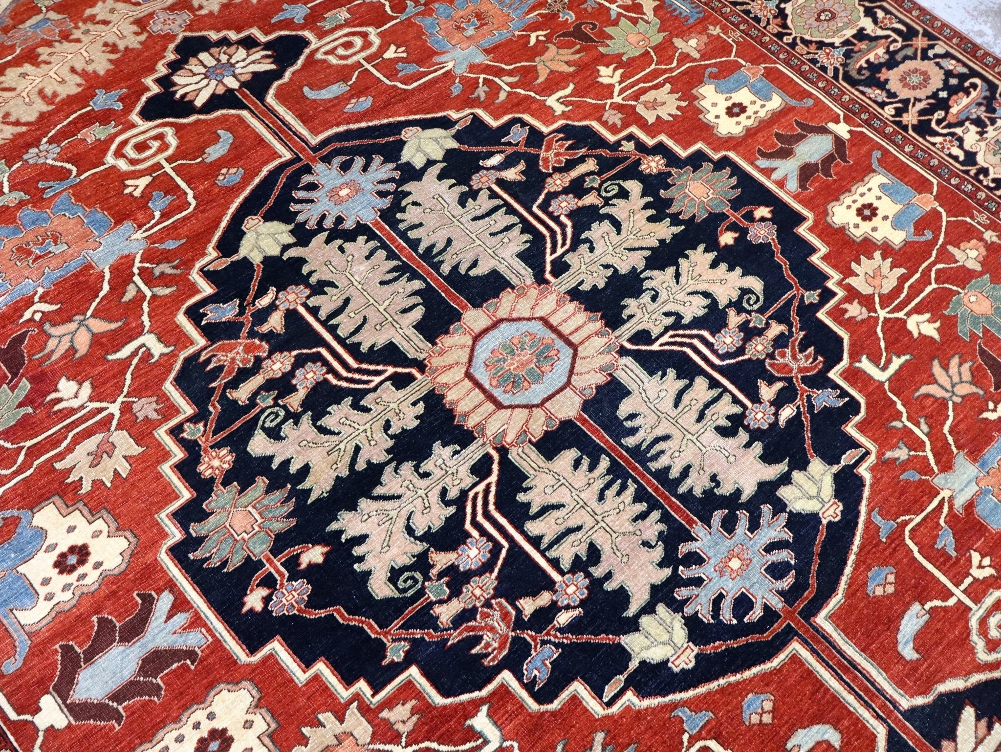 Persian Bakhshaish Rug | 8' 7" x 12' - Rug the Rock - 