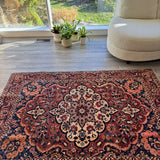 Persian Bakhtiar Rug | 4' 7" x 6' 9" - Rug the Rock