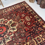 Persian Bakhtiar Rug | 6' 4” x 9' 7" - Rug the Rock - 