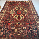 Persian Bakhtiar Rug | 6' 4” x 9' 7" - Rug the Rock - 