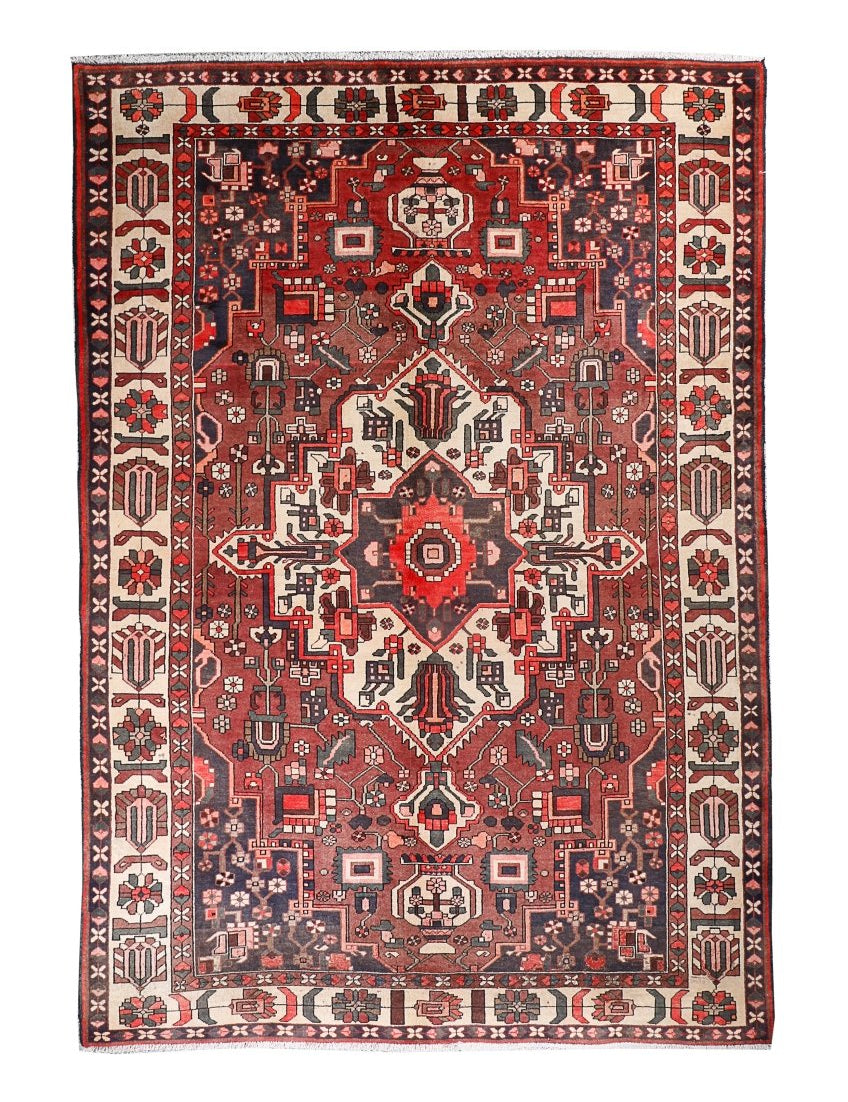 Persian Bakhtiar Rug | 6' 4” x 9' 7" - Rug the Rock - 