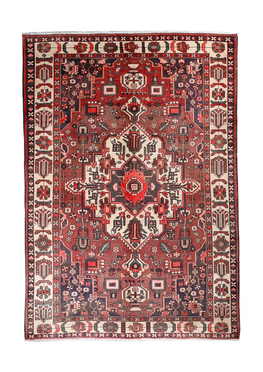 Persian Bakhtiar Rug | 6' 4” x 9' 7" - Rug the Rock - 