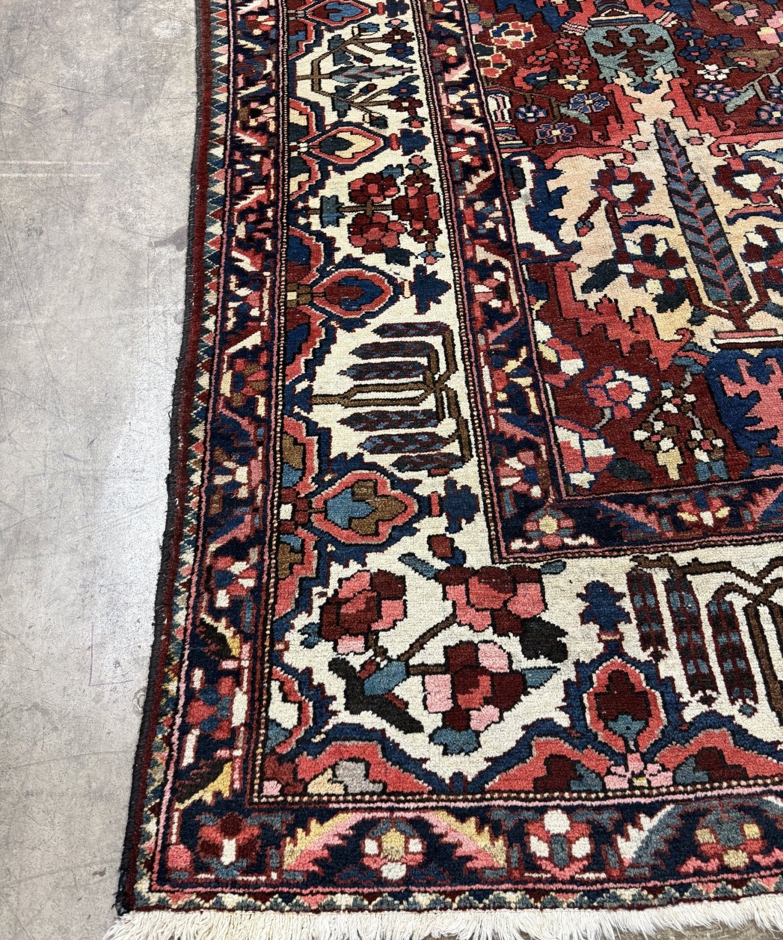 Persian Bakhtiari Rug | 10' 6" x 13' 1" - Rug the Rock - availableBakhtiariFloral