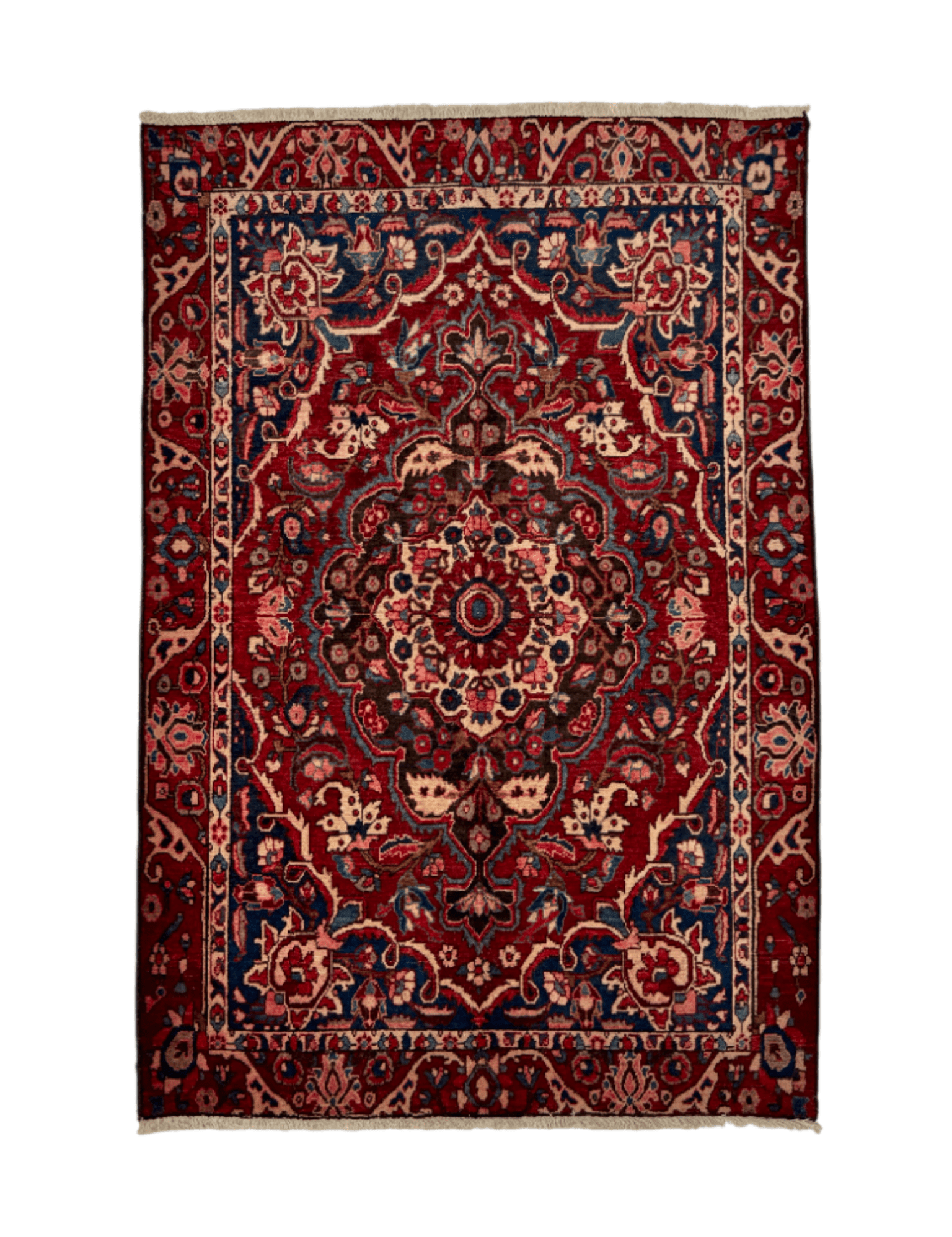 Persian Bakhtiari Rug | 4' 8" x 6' 10" - Rug the Rock - 5 x 86 x 97 x 10