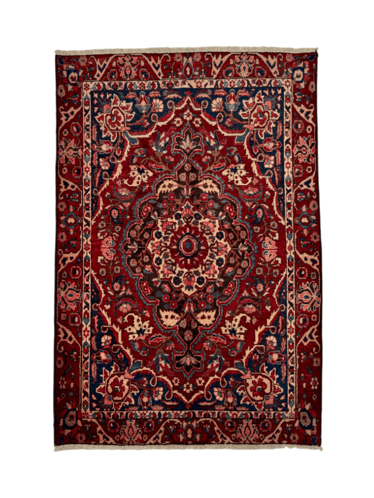 Persian Bakhtiari Rug | 4' 8" x 6' 10" - Rug the Rock - 5 x 86 x 97 x 10