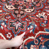 Persian Bakhtiari Rug | 4' 8" x 6' 10" - Rug the Rock - 5 x 86 x 97 x 10