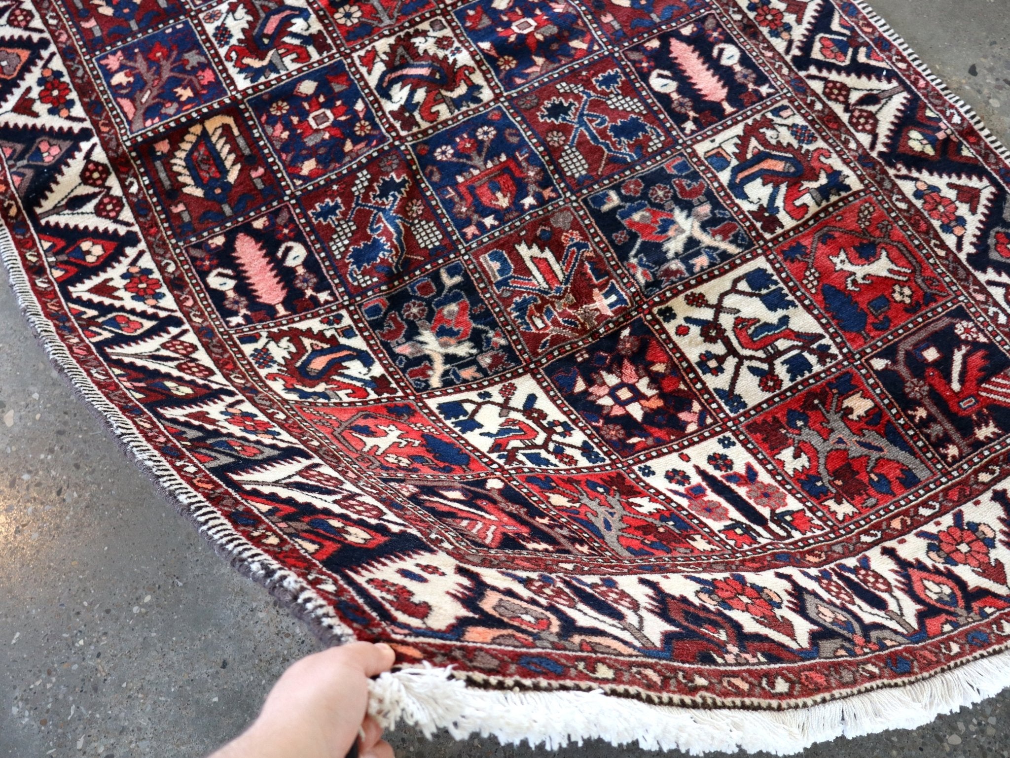 Persian Bakhtiari Rug | 5' 1" x 9' 6" - Rug the Rock - available