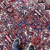 Persian Bakhtiari Rug | 5' 1" x 9' 6" - Rug the Rock - available