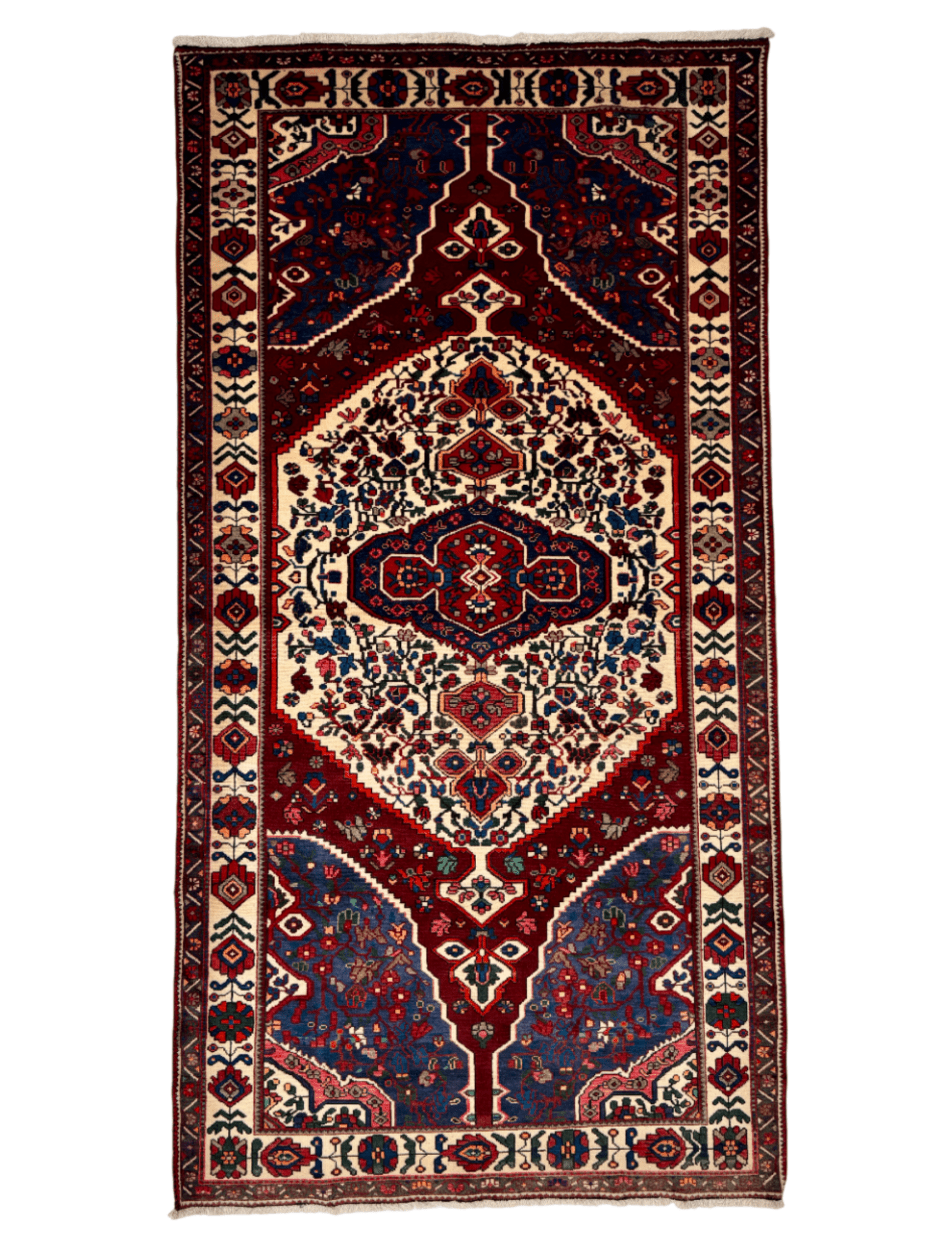 Persian Bakhtiari Rug | 5' 2" x 9' 10" - Rug the Rock - 5 x 86 x 97 x 10