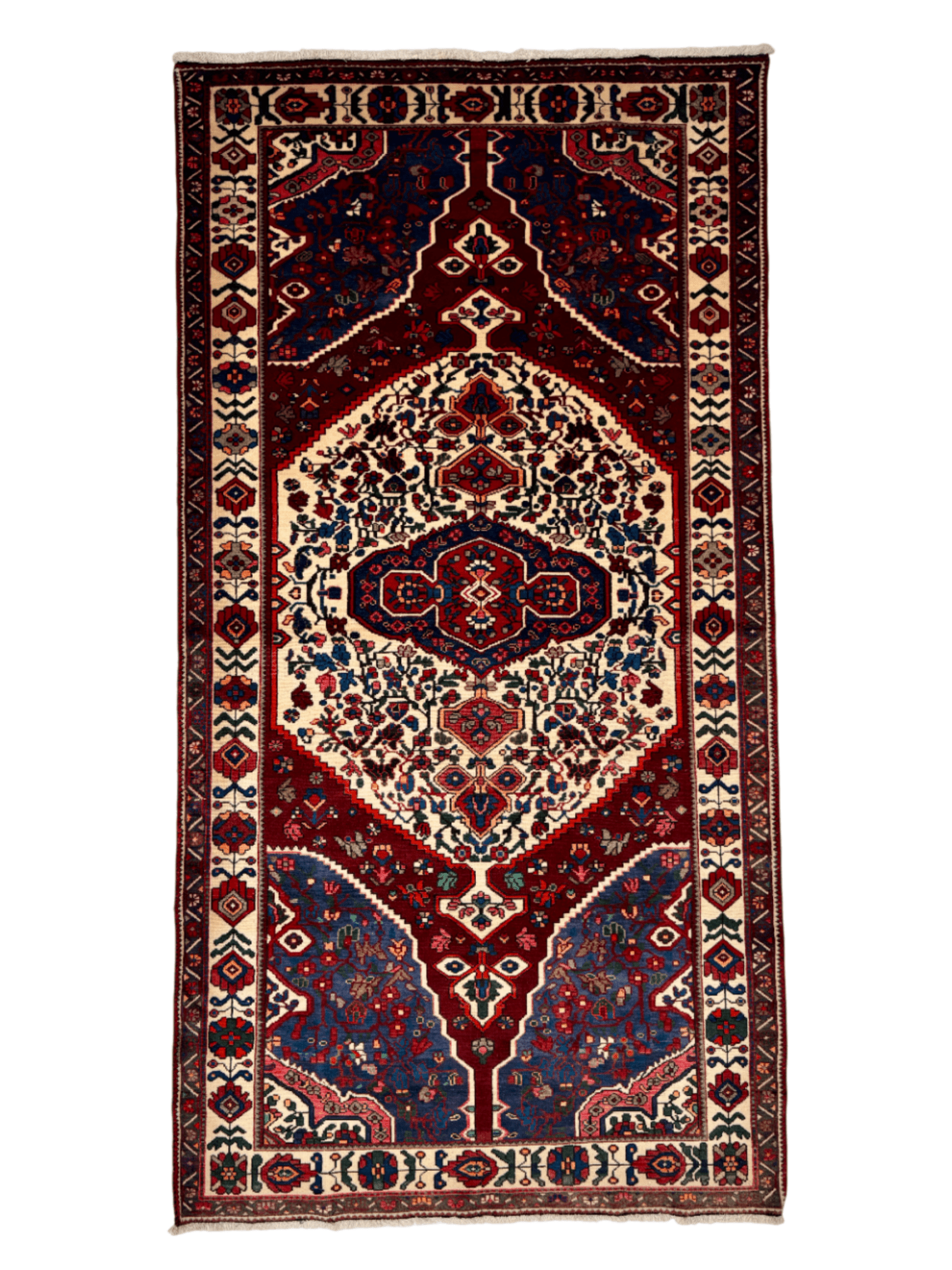 Persian Bakhtiari Rug | 5' 2" x 9' 10" - Rug the Rock - 5 x 86 x 97 x 10