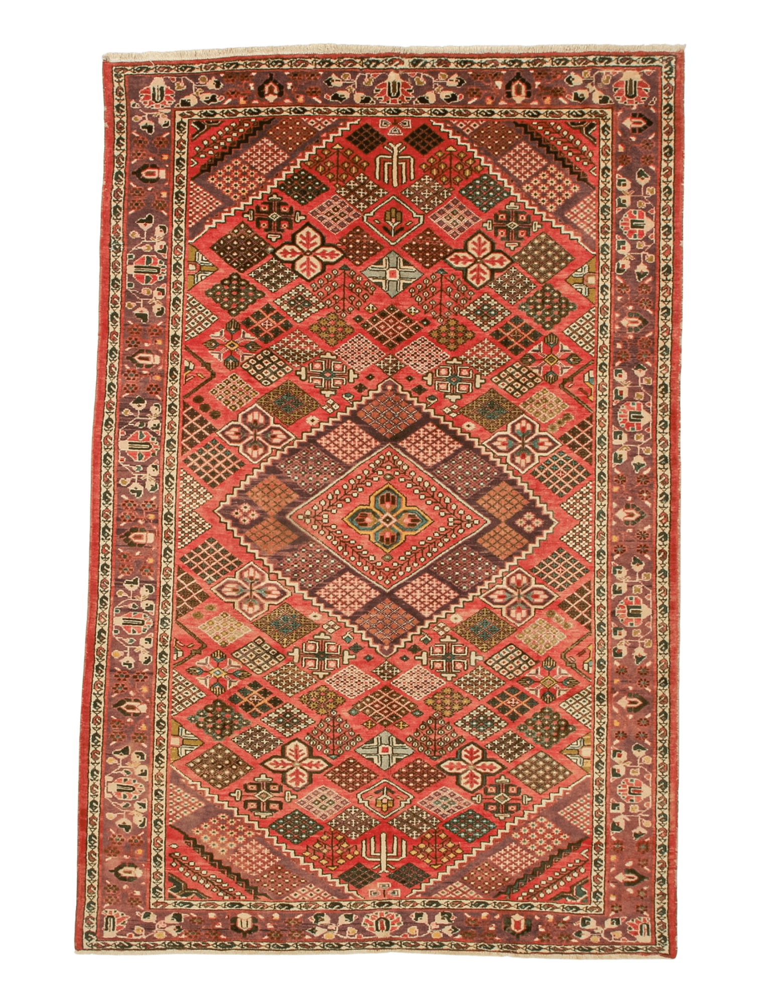 Persian Bakhtiari Rug | 6' 6" x 10' - Rug the Rock - available