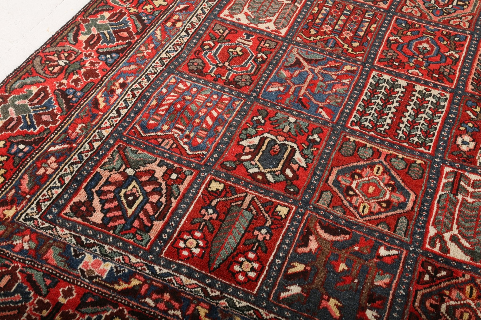 Persian Bakhtiari Rug | 8' 6" x 12' 6" - Rug the Rock - 