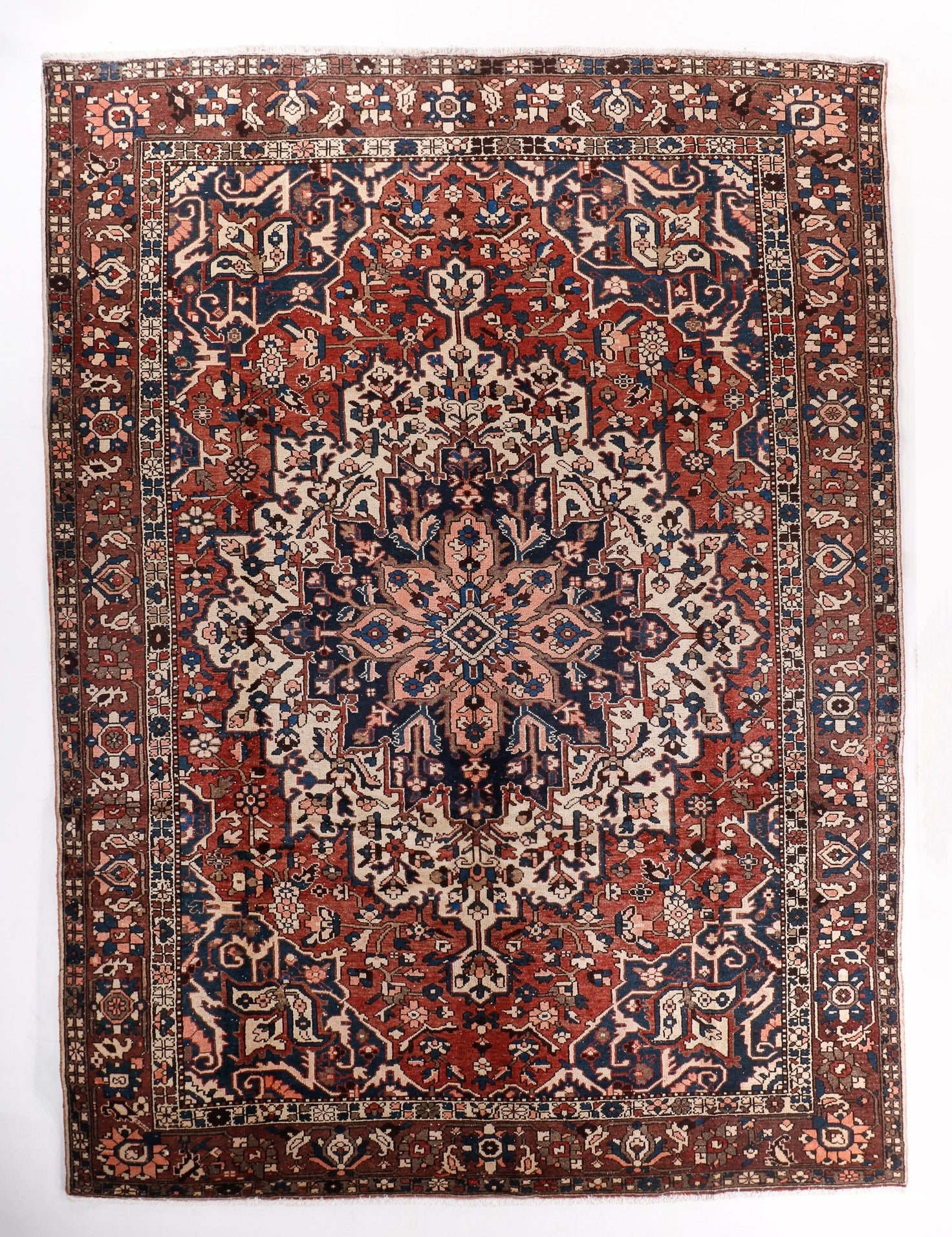 Persian Bakhtiari Rug | 9' 10" x 12' 9" - Rug the Rock - 