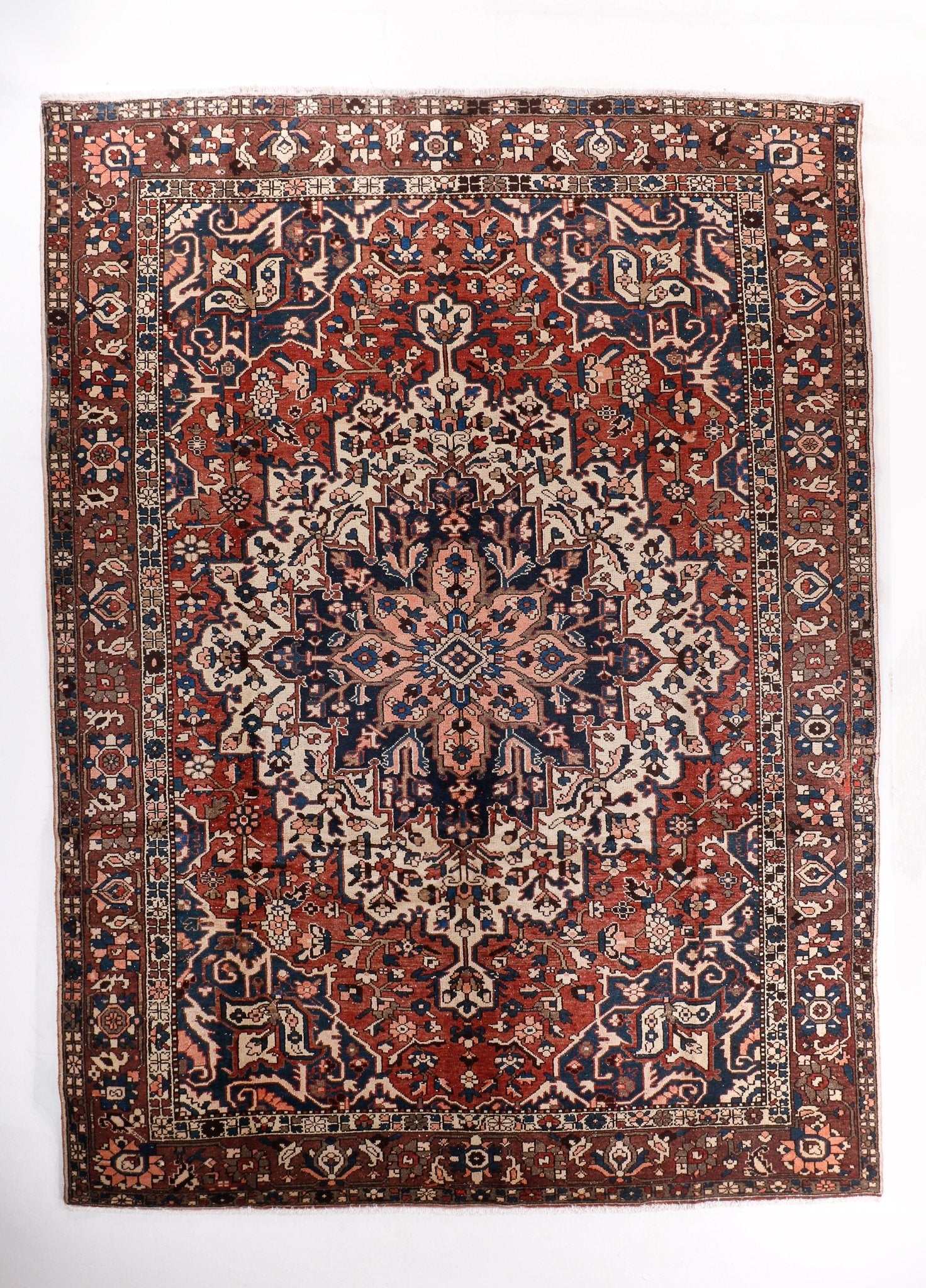 Persian Bakhtiari Rug | 9' 10" x 12' 9" - Rug the Rock - 