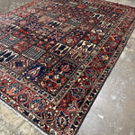 Persian Bakhtiari Rug | 9' 9" x 12' 2" - Rug the Rock - availableBakhtiariHand-knotted